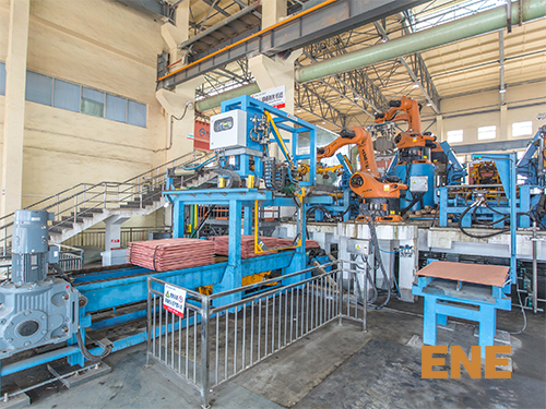 機(jī)器人陰極洗滌及剝片機(jī)組 機(jī)器人陰極洗滌及剝片機(jī)組